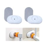 4 Pack Wall Guard Protector,Child Safety Gate Fence Wall Guard Pads Accessories,Indoor Balcony Fence Wall Protector Extender,Stair Wall Saver for Pressure Mounted Gate Protect Walls.