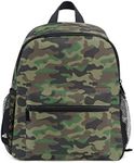 Kids Backpack Military Camo Camouflage School Bag Kindergarten Toddler Preschool Backpack for Boy Girls Children, Camo, Small, Traveling