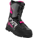 FXR Women's X-Cross Pro BOA Winter Snow Boots (Black/Fuchsia - 6)