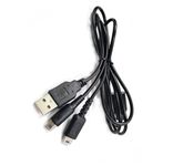 Memashop.com Charging Cable for Nintendo DS Lite, DSI, DSI XL, 2DS, 3DS and 3DS XL Models.