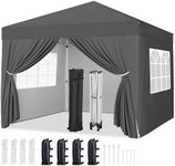 Yaheetech Pop-Up Gazebo 2x2 with 4 