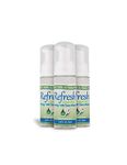 Refresh Liquid Wipe - Wet Wipe Alternative - Toilet Tissue Moistener Foam 50ml (3 Pack). Works on Any Toilet Tissue for a Custom Wipe!