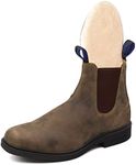 Blundstone Winter Thermal Dress Chelsea Boot, Rustic Brown, 3 AUS/6 Women US/4 Men US
