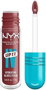 NYX PROFESSIONAL MAKEUP Lip IV Hydrating Gloss Serum, Lip Stain with 12HR Hydration - Hydra Honey (Brown Lip Gloss)