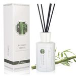 Aeviva Reed Diffuser Set, 6.76 fl oz Bamboo Breeze Scent Oil Diffuser, Home Fragrance with Reed Sticks for Bedroom, Office, Bathroom Shelf Decor & Gifts