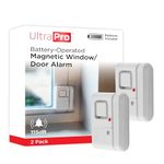 General Electric Wireless Personal Window/Door Alarm for Security (White) - Pack of 2