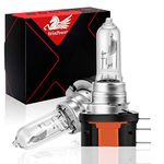 WinPower H15 12V 15/55W Headlight Bulb 3600K Yellow Bulbs Car Replacement Halogen Bulb DRL, 2 Pieces