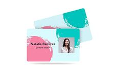 Professional Custom Printed NFC PVC ID Cards | Smart NFC Business Cards Tags | NXP Chip NTAG216 | 888 Bytes Memory | Hard PVC Business Cards | Credit Card Size 85.60 × 53.98 × 0.76 mm