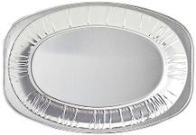 Foil Trays 14 Inch - Sandwich Platter Trays, Ideal for Catering and Events - Durable Serving Platter for Parties and Gatherings, Aluminium foil Trays (Pack of 10)