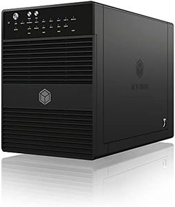 ICY BOX External 4 Bay RAID System for 3.5" SATA I / II / III Hard disks with USB 3.0 and eSATA (IB-RD3640SU3)