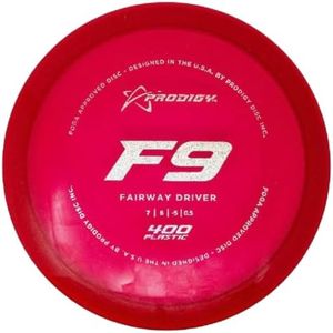 Prodigy Disc 400 F9 | Understable Disc Golf Fairway Driver | 170-176g | Extremely Durable | Great Disc Golf Disc for Beginners | Colors May Vary