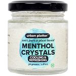 urban platter Menthol Crystals, 50 Grams, Mint