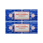 Satya Sai Baba Nag Champa Agarbatti, 250 G (Pack of 2)