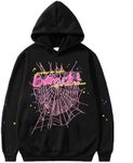 Hip Hop Spider Hoodies Set Y2k Hoodie Tracksuit Pullover Sweatshirt for Women Men Matching Hoodies for Couples