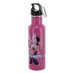 Disney Sassy Hearts Aluminum Bottle Wide Mouth Pink