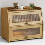 Goozii Large Bread Box for Kitchen 