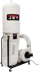 JET Vortex Cone Dust Collector, 30-Micron Bag Filter, 2 HP, 230V 1Ph (Model DC-1200VX-BK1)