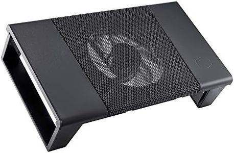 Cooler Master NotePal Connect Stand Network Devices Cooling Solution, Metal Mesh, SickleFlow 120 Reverse Edition Fan, and USB Connectivity