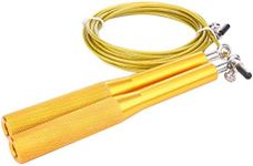 LEDDP Speed Rope Skipping Ropes For Fitness Fitness Rope Weighted Jump Rope Skipping Ropes For Fitness Women Gym Skipping Rope Skipping Rope Boxing gold,3m