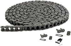 Jeremywell #35 Roller Chain 5 Feet + 2 Master and 1 Offset Links for Go Karts, Mini Bikes, Motorcycles, Dirt Bike and Industrial Machinery (159 Links)