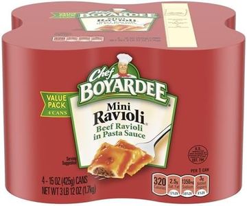 Chef Boyardee Mini Ravioli, 15 oz, 4 Pack