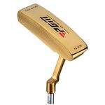 Golf Putter Golf Club, Rubber Grip, Left Hand and Right Handed Golf Clubs (Gold,Left Hand)