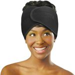 Donna Deluxe Foam Mesh Wrap, Black, Olive Oil + Vitamin E Treated