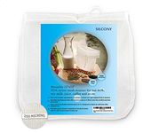 SILCONY Amazing Nut Milk Bag - Commercial Grade Big Size 12" x 12" - Reusable Nylon Mesh Strainer for Nut Milk, Soy Milk, Juice, Coffee, Cheese Making and So Much More...