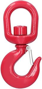 Crochet de grue à flèche, crochet de grue de 2 tonnes, accessoires de levage de gréement rotatif de type américain, limite de charge de travail de 8 tonnes