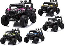 RZR Turbo UTV-MX-ii *2 SEATER* 24V 4x Motors 4x4 Electric Kids Ride On Car (Pink)