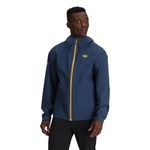 Outdoor Research Men's Stratoburst Stretch Rain Jacket, Cenote, L, Cenote, Large