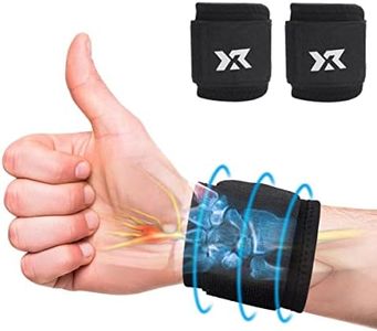 Wrist Brace Carpal Tunnel - Adjustable Wrist Support for Working Out Sport Weightliftin, Ergonomic Hand Wrist Wraps Compression Strap Wrist Splint for Arthritis and Tendinitis Pain Relief - 2 Pack