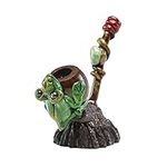 Frog Smoking Pipe w/Andean Walnut B