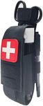 Tactical Tourniquet Pouch Holder TQ Tourniquet Case Trauma Medical Shear Pouch (Black)