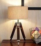 Modern Home Decor Mariner Nautical Tripod Table Lamp (Without Shade)