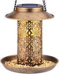 SWEETFULL Solar Bird Feeder for Out