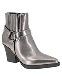 BCBGeneration Women's Cassidy Ankle Boot, Pewter, 8