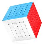 TOYESS Stickerless 6x6 Speed Cube, Smooth Magic Cube 6x6x6, Professional Puzzle Cube, Brain Teasers Toys, Stocking Filler for Kids & Adults