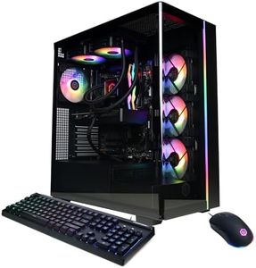 CyberPowerPC Gamer Supreme Gaming PC, AMD Ryzen 7 9700X 3.8GHz, GeForce RTX 5070 12GB, 32GB DDR5, 2TB PCIe 4.0 SSD, WiFi Ready & Windows 11 Home (SLCAI9600A3)