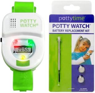Meet Potty Watch The 1st Watch Made to Help Your Child Potty Train (Watch + Battery Replacement Kit, Green)