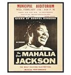 Mahalia Jackson Poster - Gospel Mus