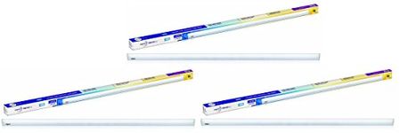 Wipro Garnet Plus 22w Colour Changing LED Batten with 3 shades of White | Coolwhite - Neutralwhite - Warmwhite | Pack of 3