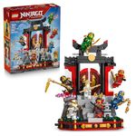 LEGO NINJAGO Ninja Character Display 15th Anniversary - 8 Minifigures Display Stand - 71866