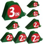Premium Clipper Guards, Clipper Combs Guides with 8 Cutting Lengths from 3in & 2.75 in & 2.5 in & 2.25 & 2 & 1.75 & 1.5& 1.25 (#24, 22, 20, 18, 16, 14, 12, 10) Fits Wahl Clippers