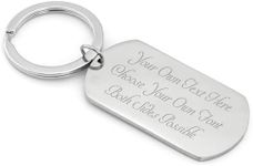 EIO Gifts Personalised Dog Tag Keyr