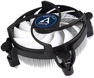 ARCTIC Alpine 12 LP - CPU Cooler for Intel Sockets 115x and 1200, with 92 mm PWM Fan, Low Profile, up to 75 W Cooling Power, with Pre-Applied MX-2 Thermal Compound, Easy Installation