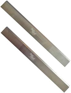 Jeu de 2 fers de dégauchisseuse/raboteuse 200 x 20 x 2.5 mm acier HSS (les 2 fers) - Diamwood