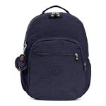 Kipling Seoul Go Extra Large Laptop Backpack One Size True Blue Tonal