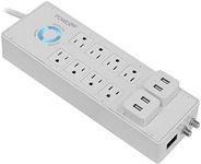 Panamax P360-8, 8-Outlet Floor Surge Protector/Charging Station