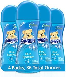 Snuggle Scent Shakes In-Wash Scent Booster Beads, Blue Sparkle, 9 oz, Pack of 4